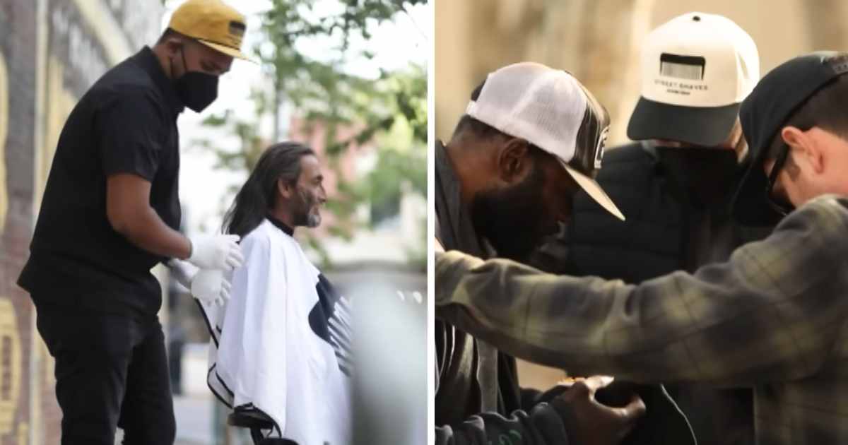 Street Shaves free haircut