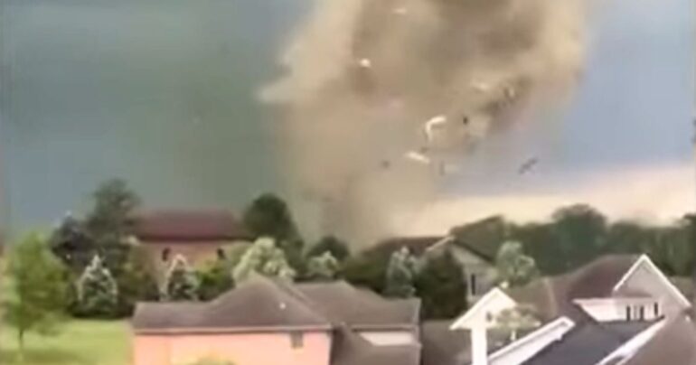 tornado hits church crossroads ministries