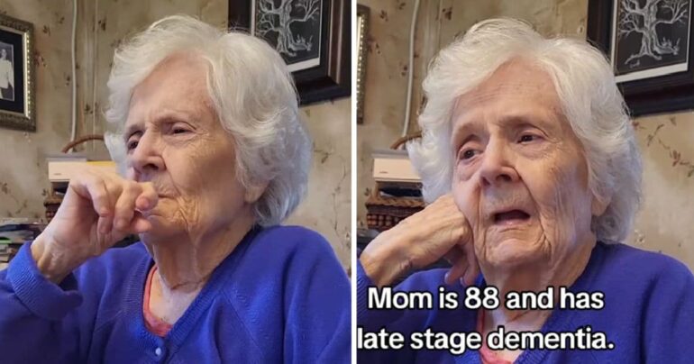woman with dementia remembers jesus