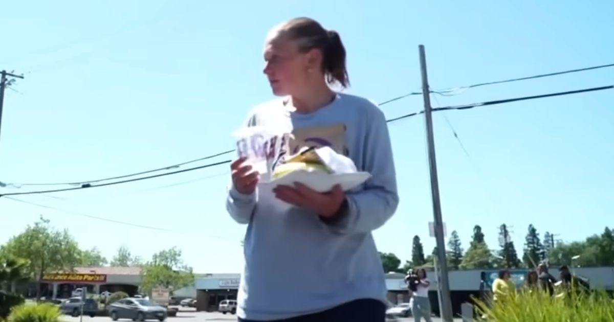 homeless woman cares for child lauren jope