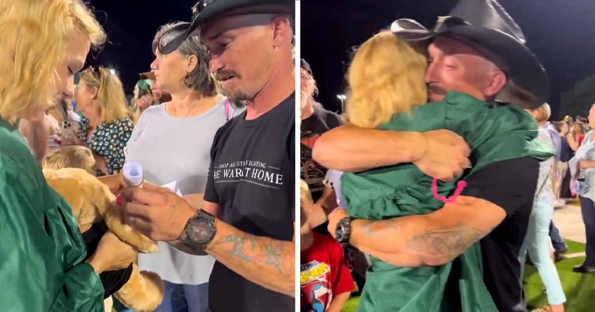 stepdaughter surprises stepfather