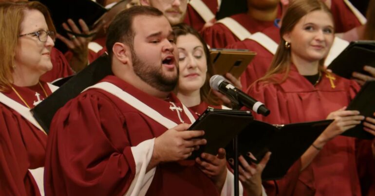 choir sings he hideth my soul