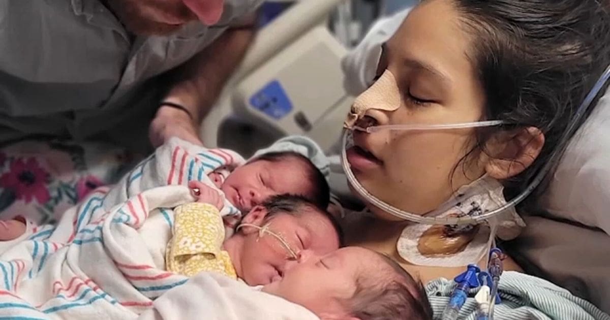 mom forgets triplets after delivery