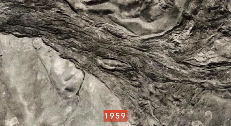 the durupinar formation aerial view