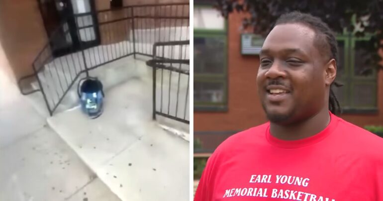 man finds abandoned baby earl abernathy