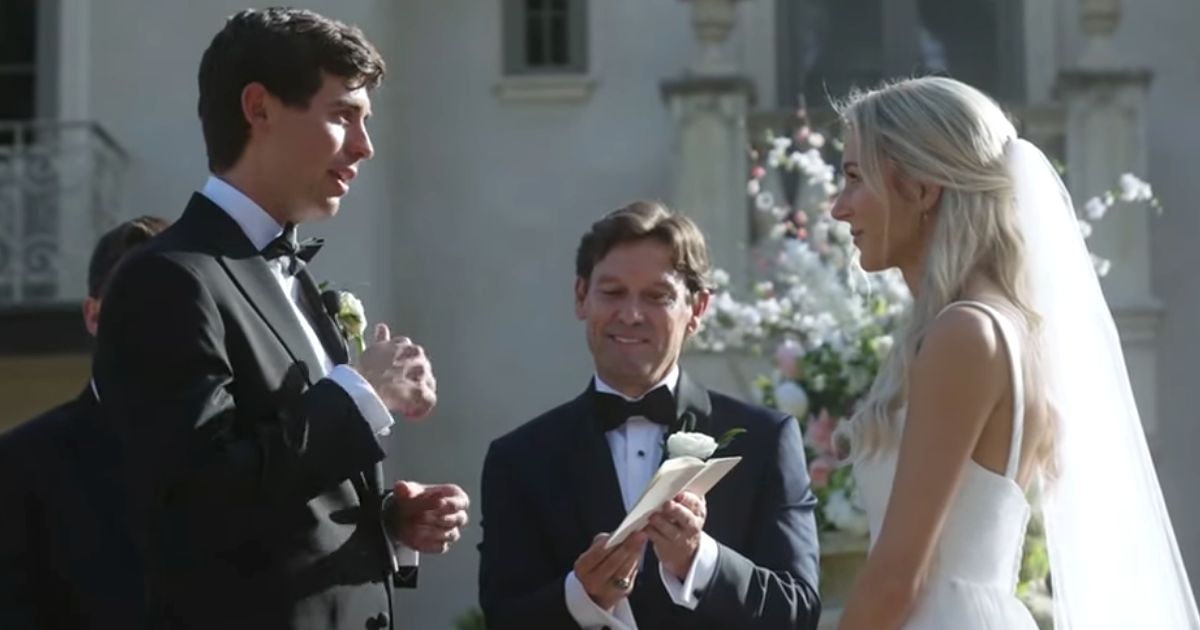 groom surprises bride parents
