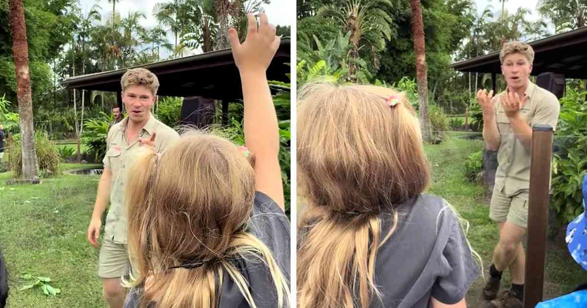 robert irwin about being brave