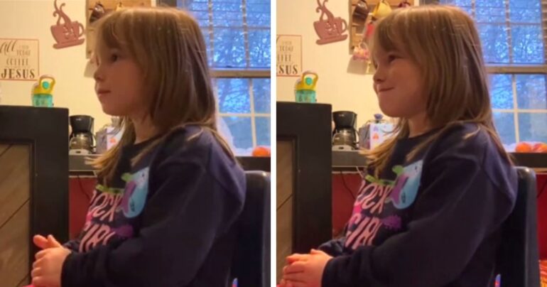 little girl adoption surprise
