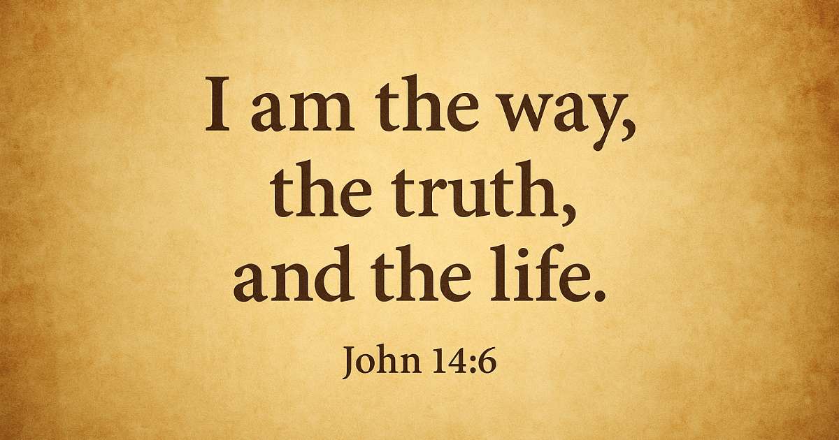 meaning of john 14 6
