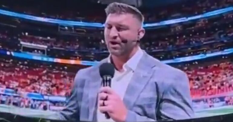 tim tebow pregame speech