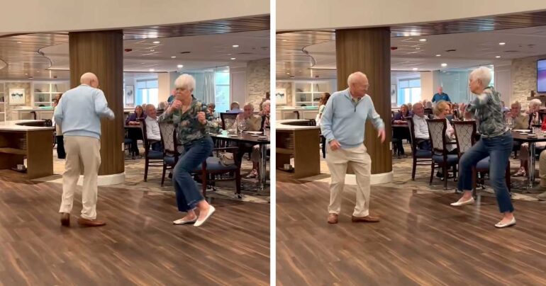 retirement home dancing