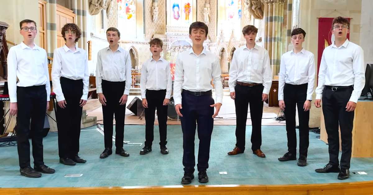 nearer my god to thee a cappella cantabile