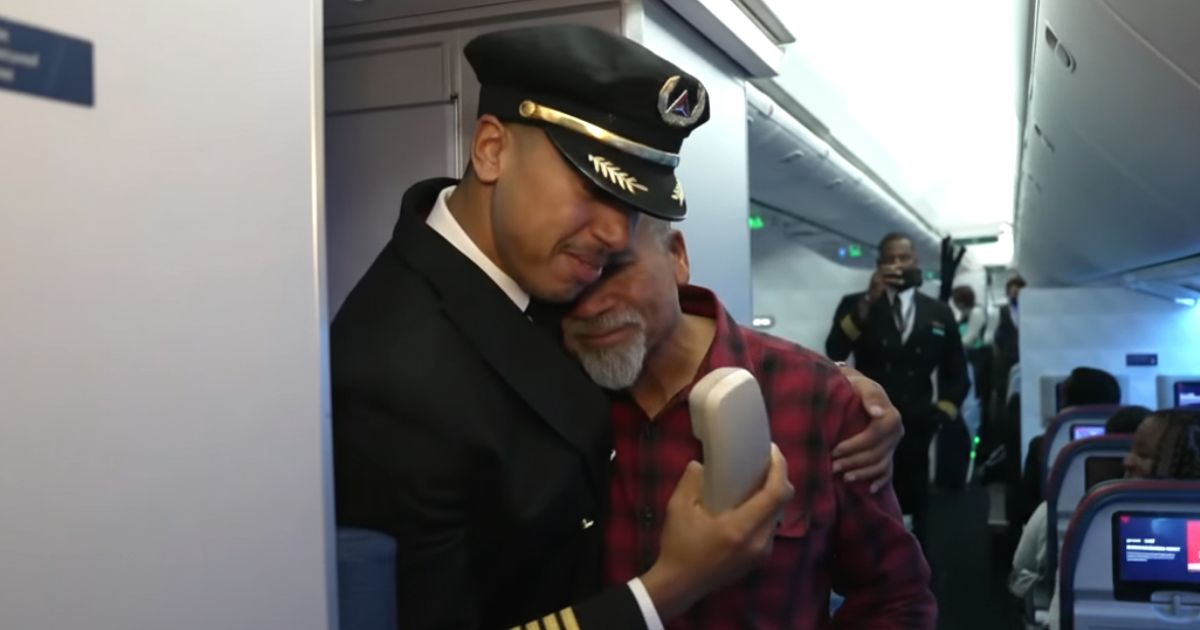 pilot surprises grandfather