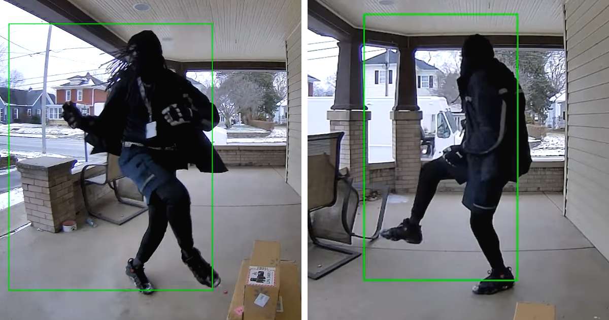 fedex driver dancing