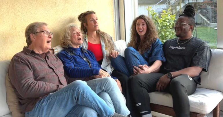 megan tibbits family give thanks a cappella