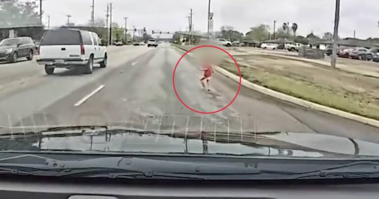 rideshare driver saves toddler
