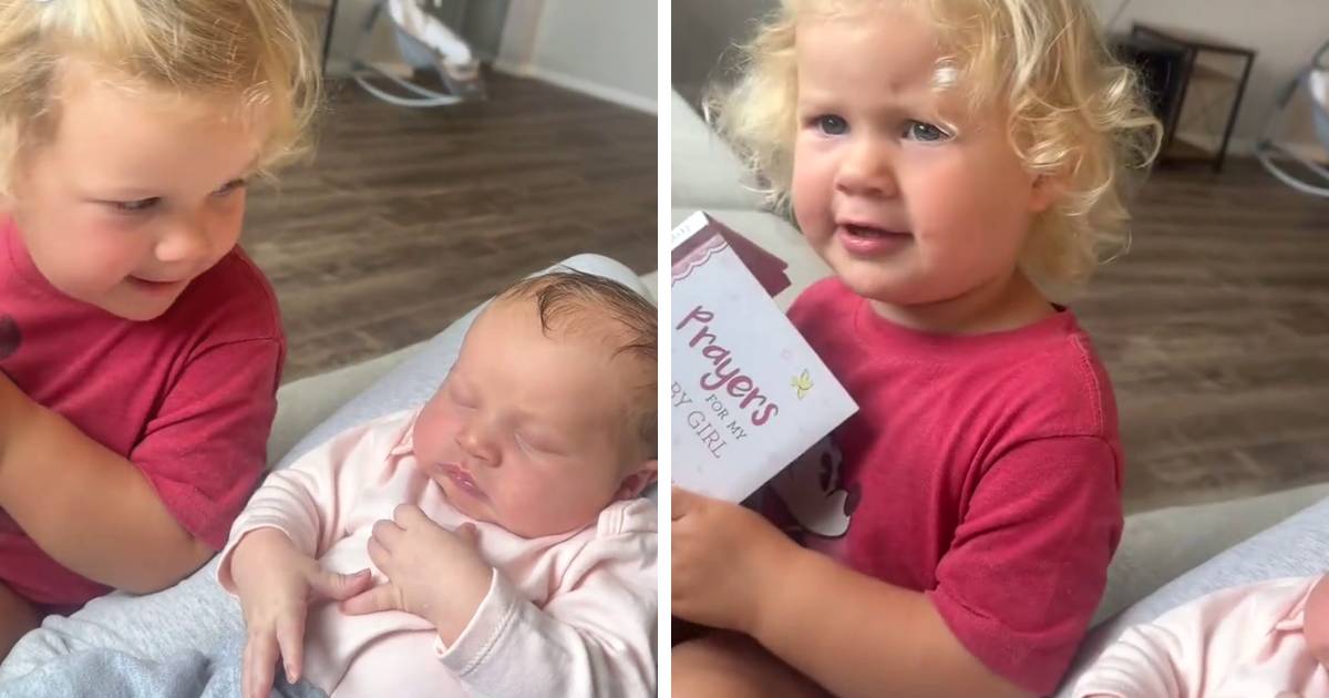 toddler-asks-newborn-to-be-friends