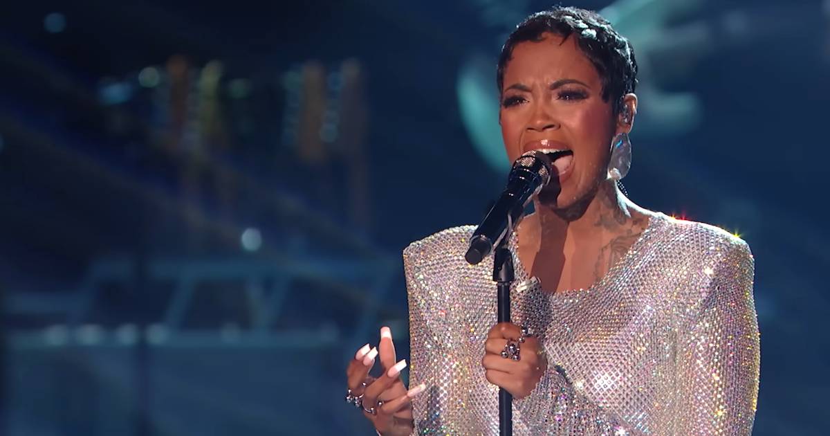 Keyla Richardson singing 'I Love the Lord' on American Idol finale