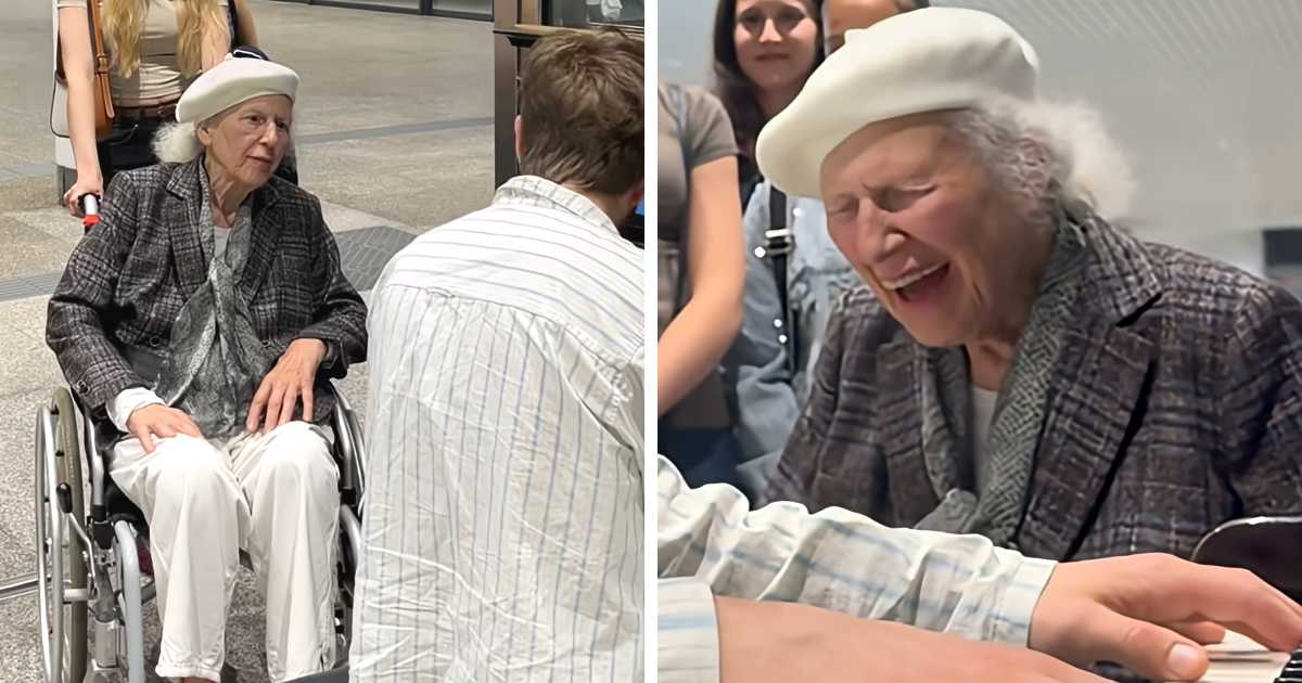 100 year old opera singer singing ave maria