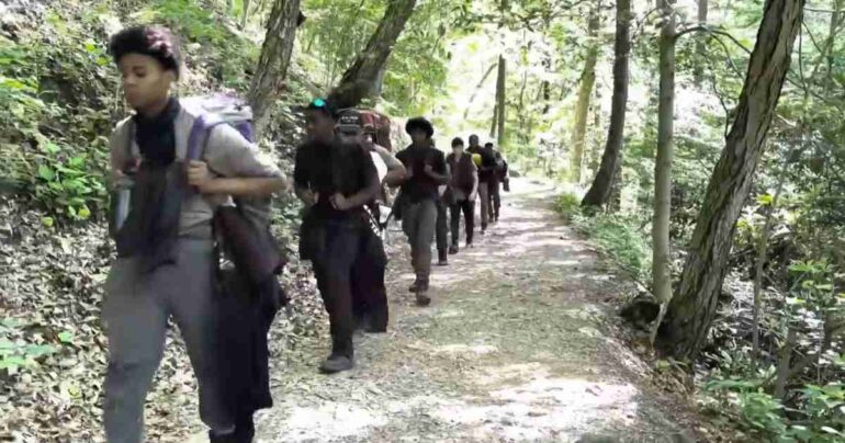 newark high school 55 mile hike appalachian trail