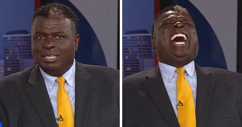 news anchor pronounces meteorological
