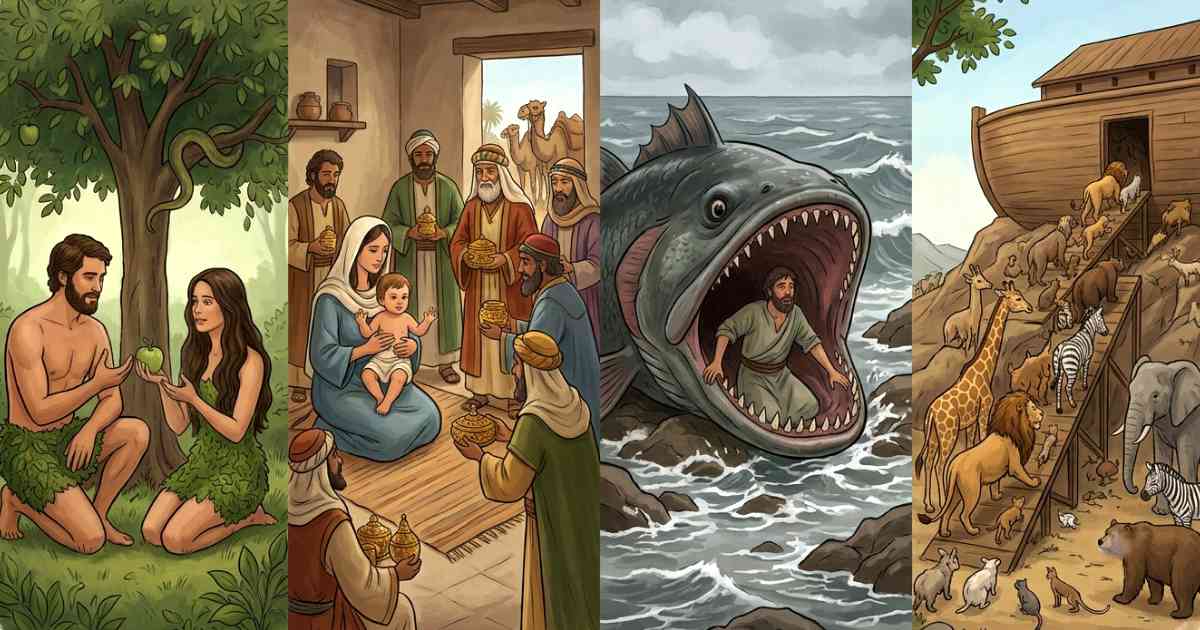 famous bible stories myths