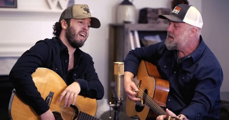father son gospel duet farther along