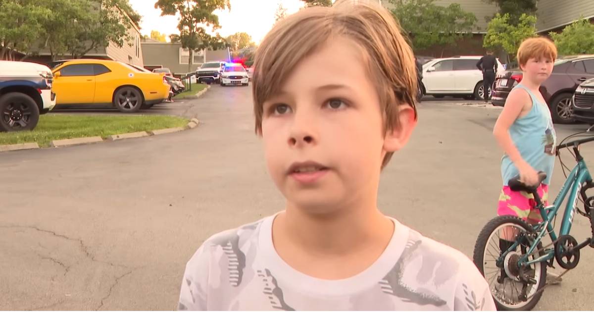kentucky boy saves drowning man pool