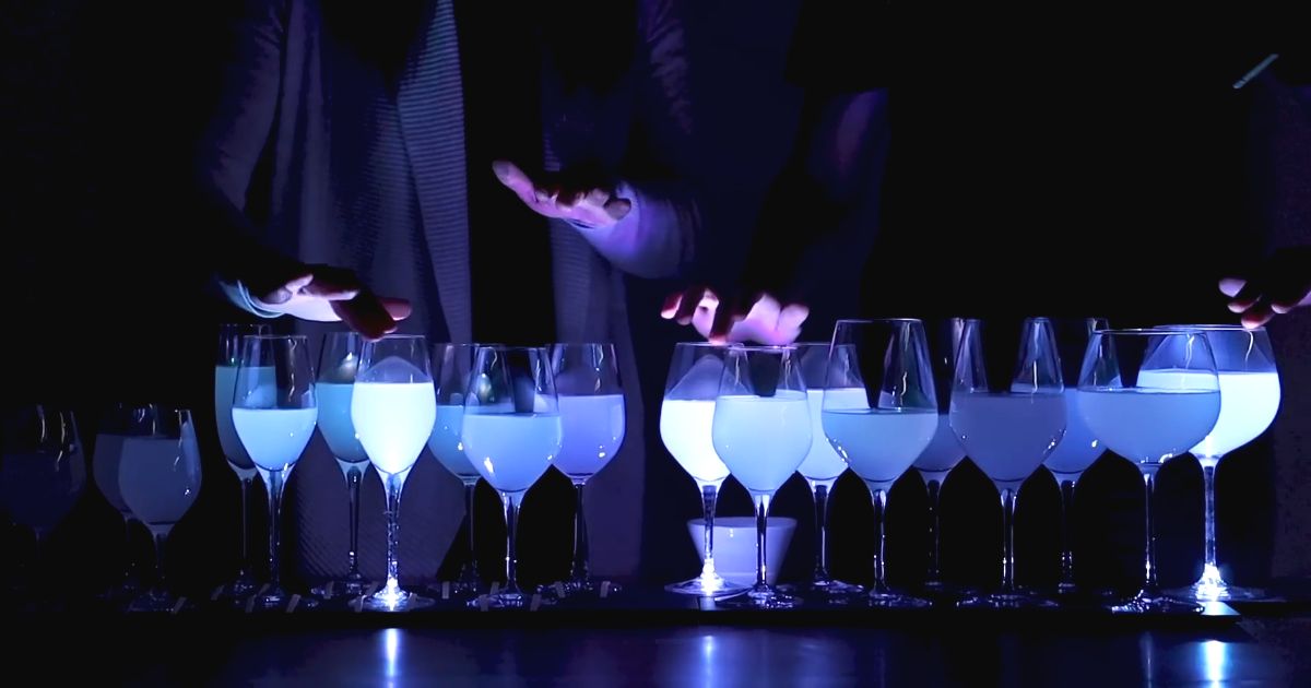 Amazing Grace on Wine Glasses