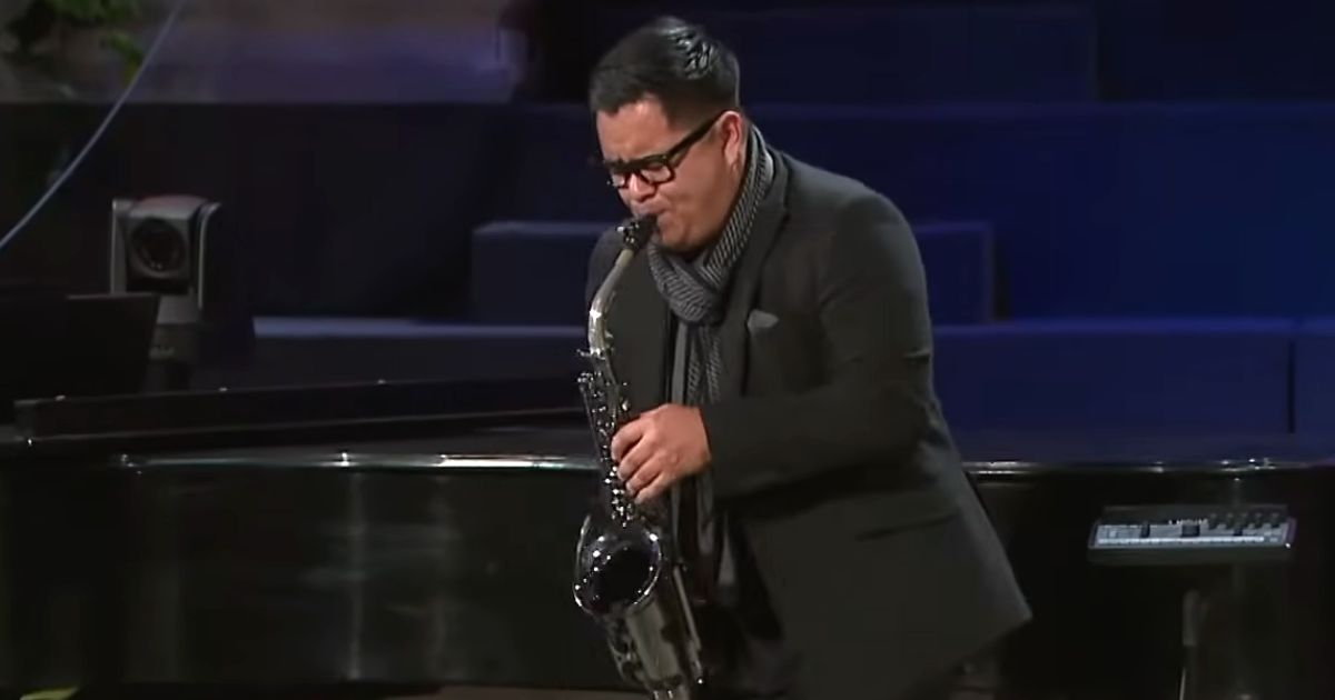because he lives uriel vega saxophone cover