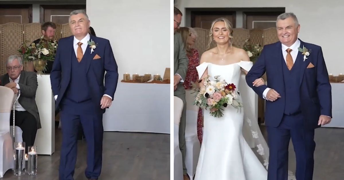 father forgets bride