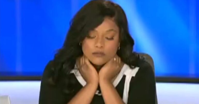 news anchor falls asleep on air