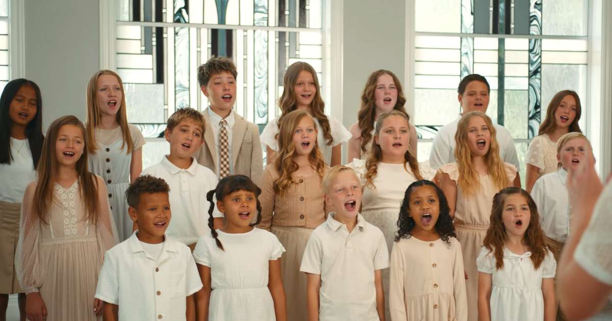 tonioli studio childrens choir i need thee every hour cover