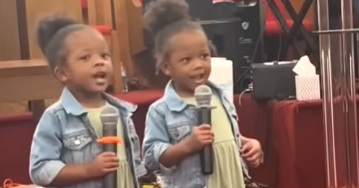 twin sisters sing because he lives